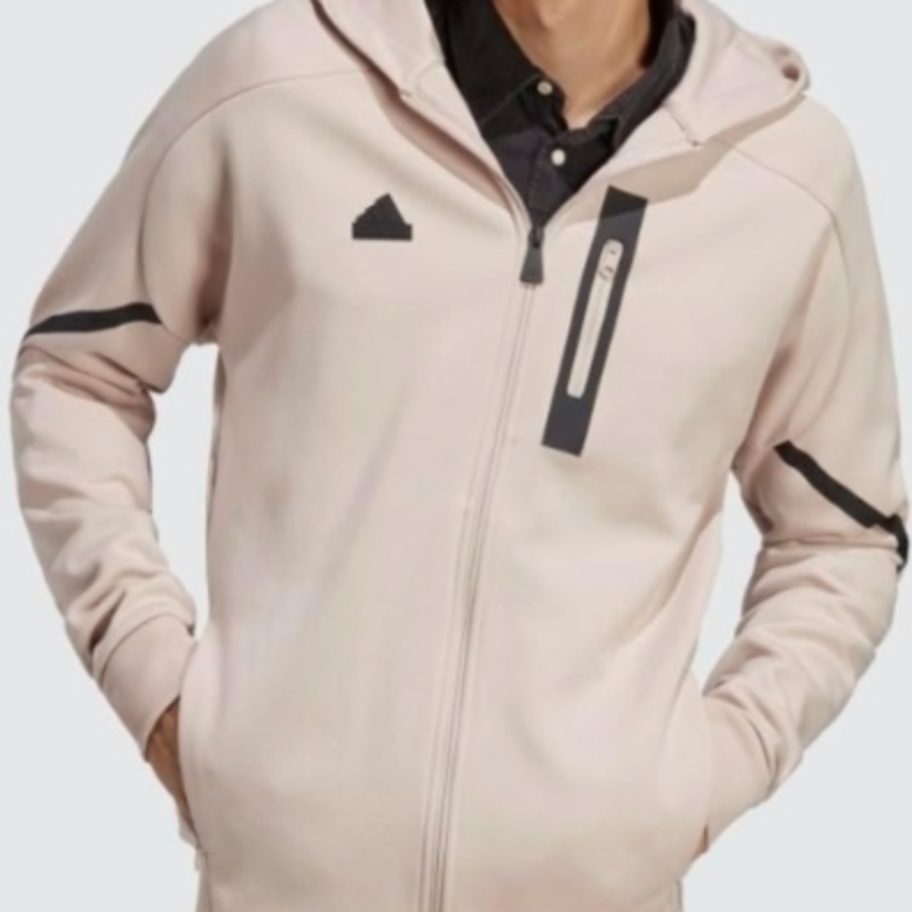 adidas Mens Designed 4 Game Day Fullzip Hoodie